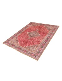 Röda Persien Tabriz Matta  286 x 199 cm