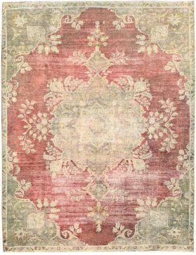 Persischer Vintage Teppich 320 x 222 grün