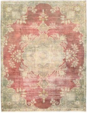 Tappeto vintage persiano  verde <br/>320 x 222 cm