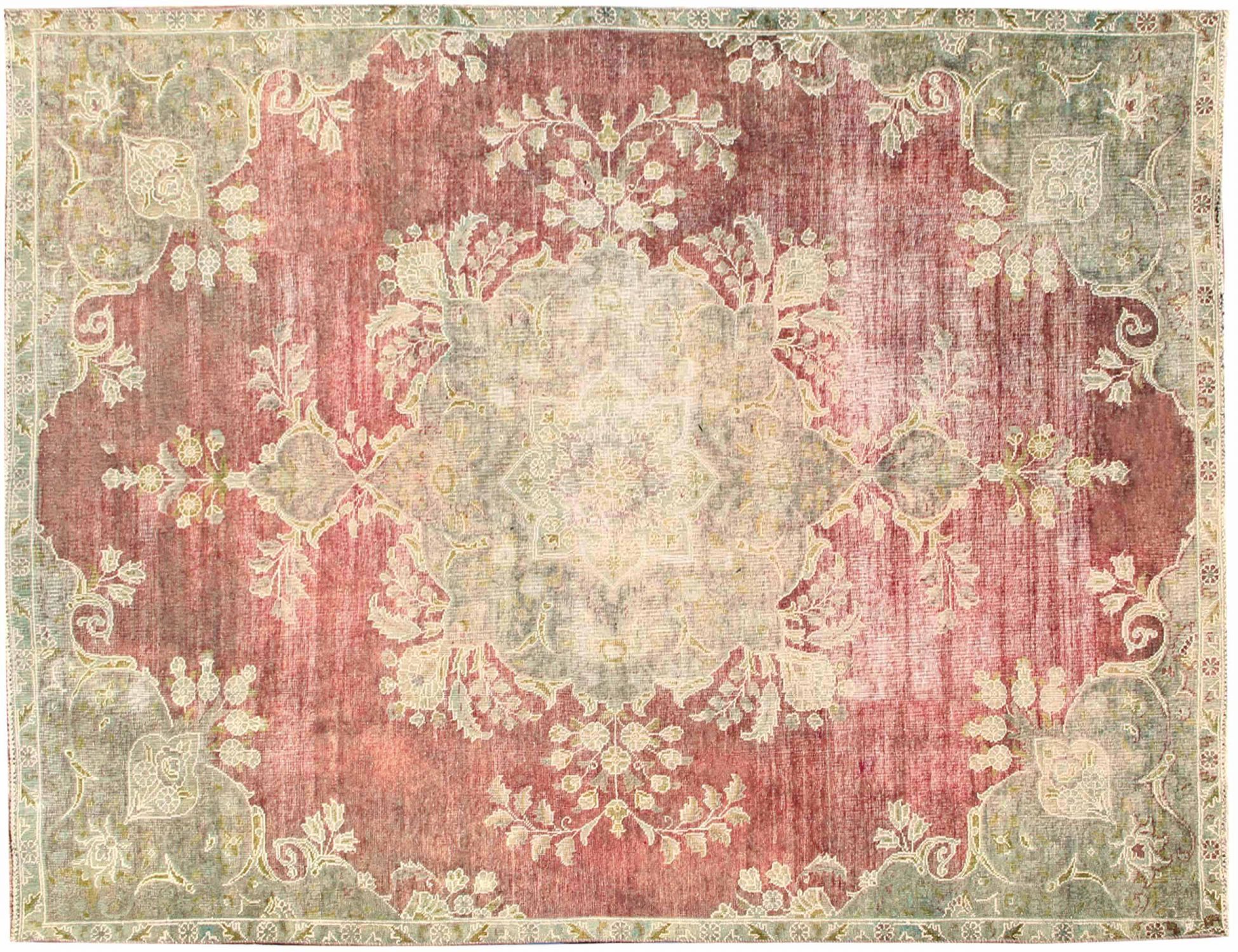 Tappeto vintage persiano  verde <br/>320 x 222 cm