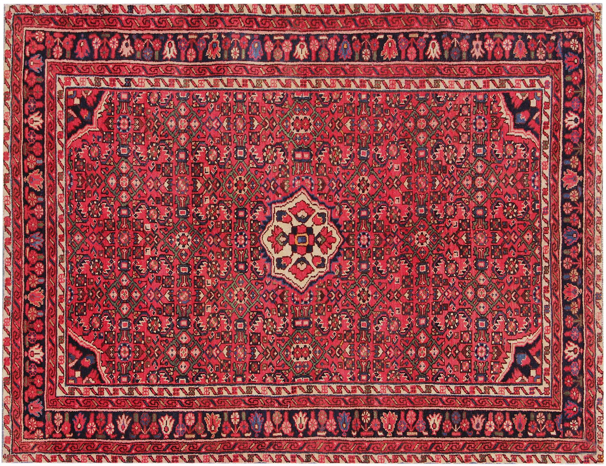 Hamadan Tappeto  rosso <br/>200 x 145 cm