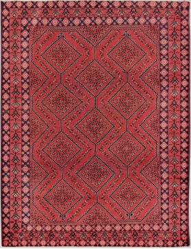 Hamadan Teppe 301 x 205 rød