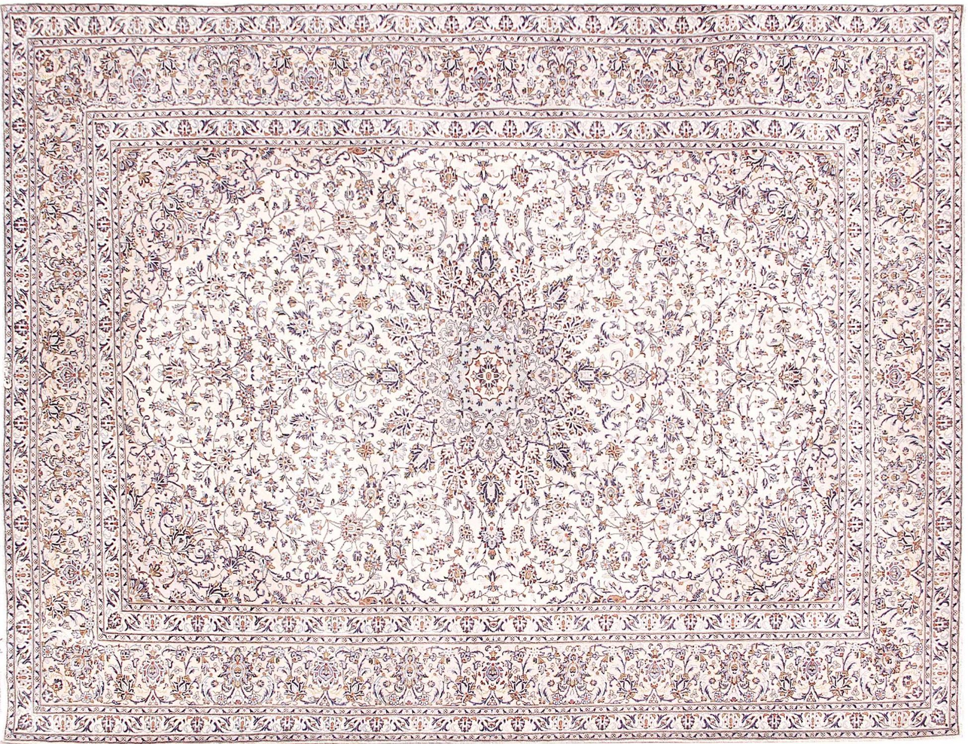 Kashan Tappeto  beige <br/>395 x 292 cm