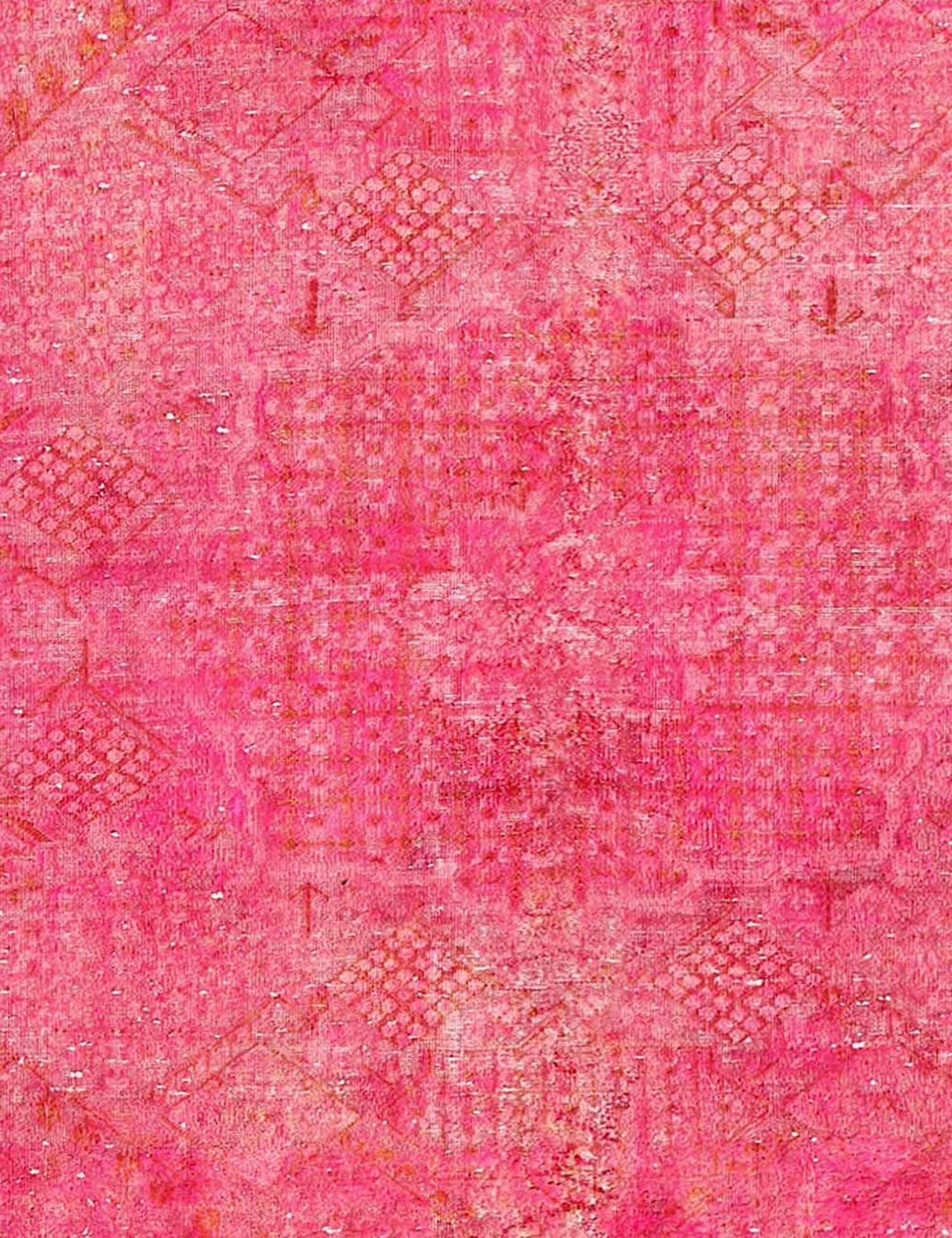 Tappeto vintage persiano  rosa <br/>267 x 183 cm