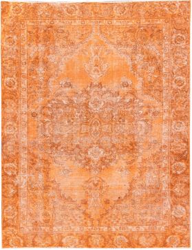 Tappeto vintage persiano 252 x 180 arancione