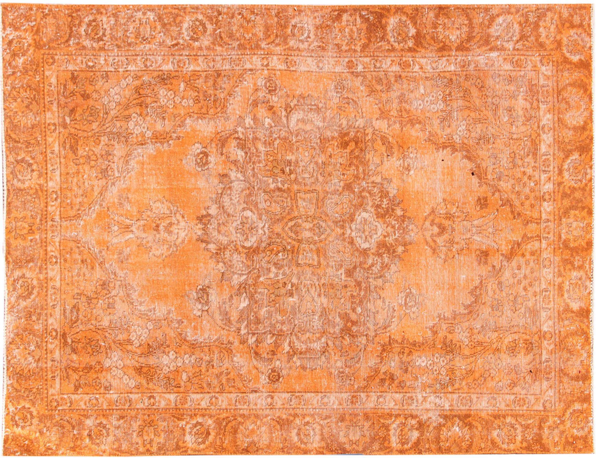 Tappeto vintage persiano  arancione <br/>252 x 180 cm