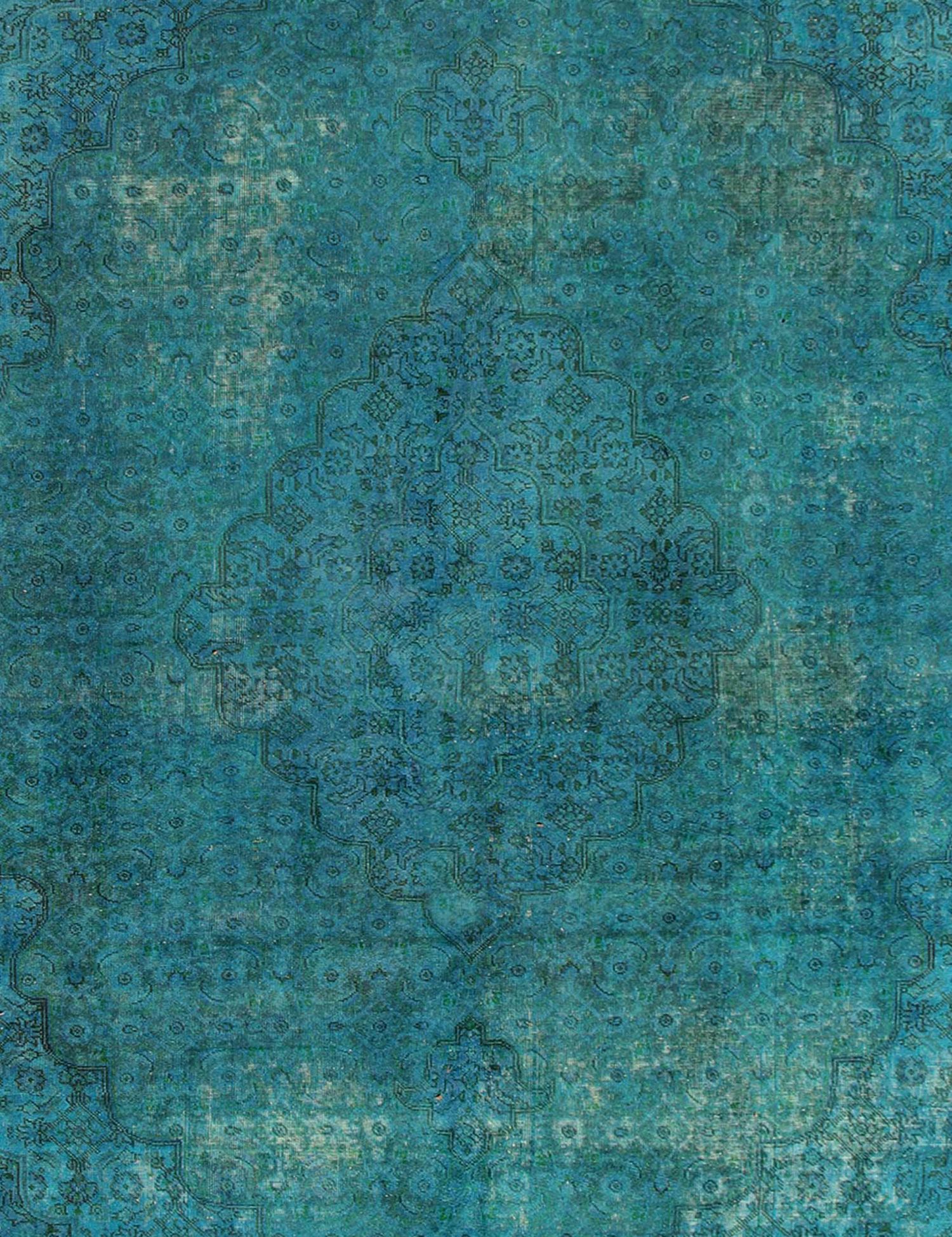 Tappeto vintage persiano  turchese <br/>356 x 260 cm