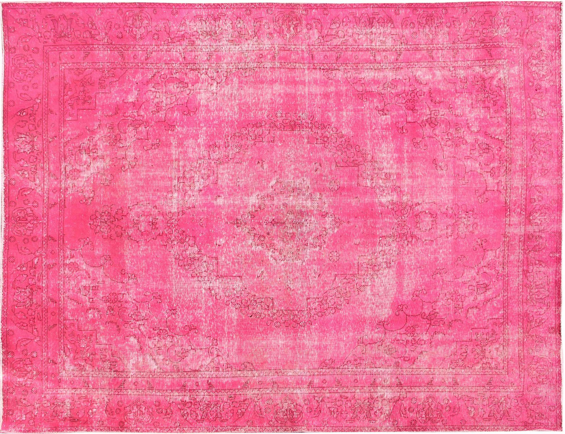 Tappeto vintage persiano  rosa <br/>358 x 263 cm