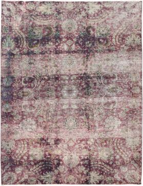 Persischer Vintage Teppich 285 x 209 lila