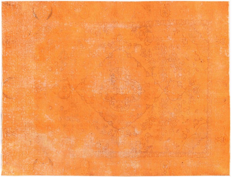 Arancione Persiano Tappeto vintage persiano 270 x 175 cm