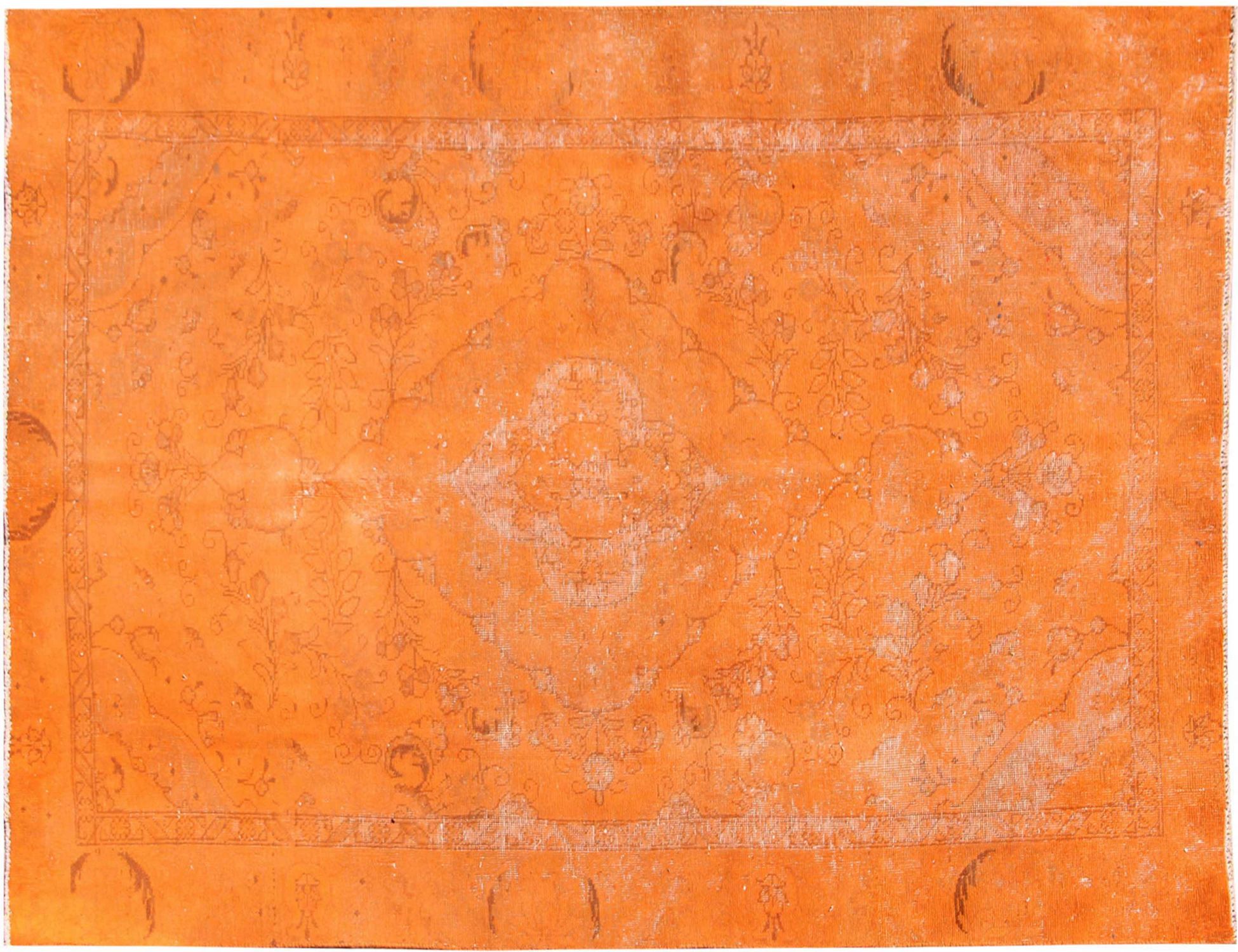 Tappeto vintage persiano  arancione <br/>260 x 174 cm