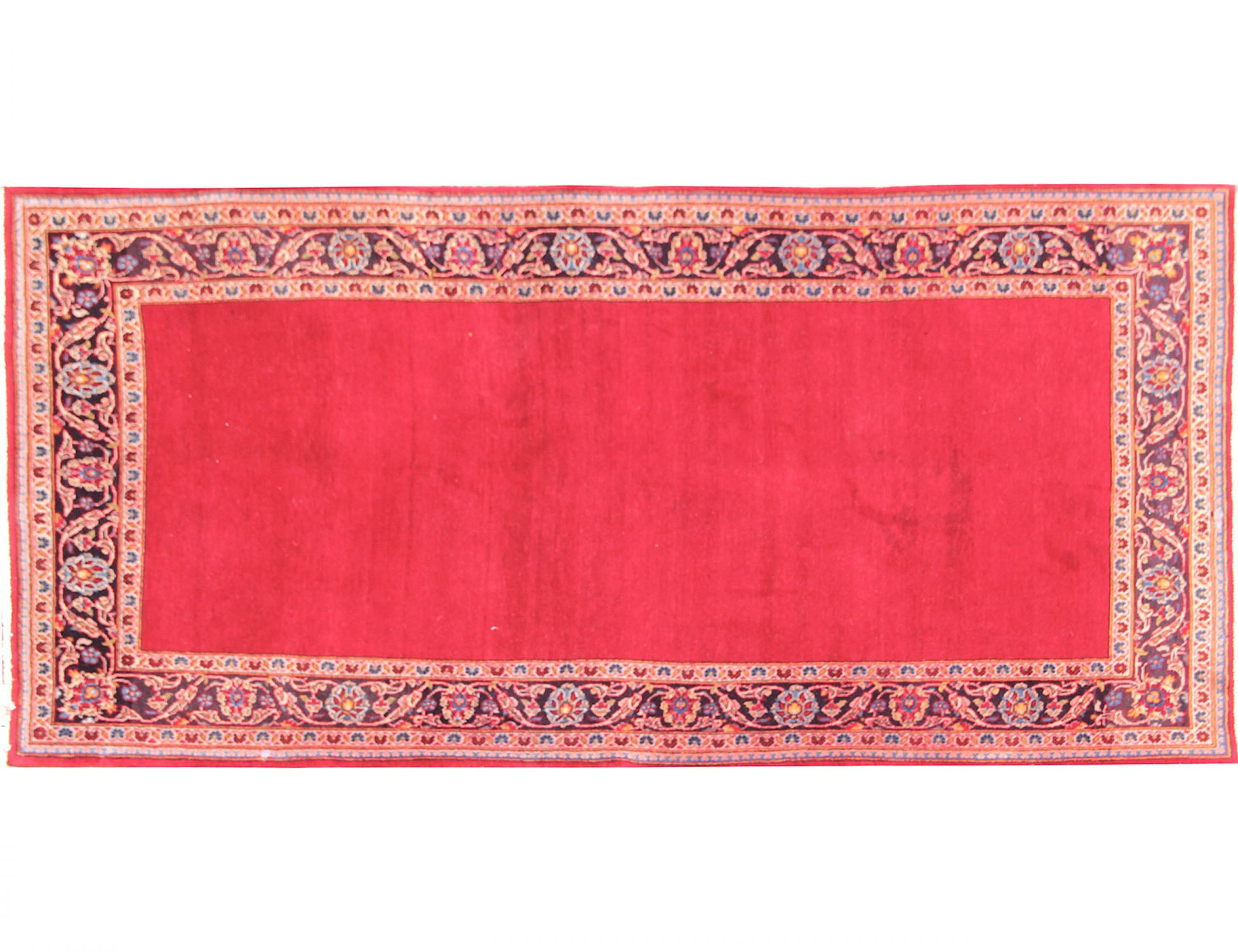 Kashan Carpet  red  <br/>208 x 110 cm
