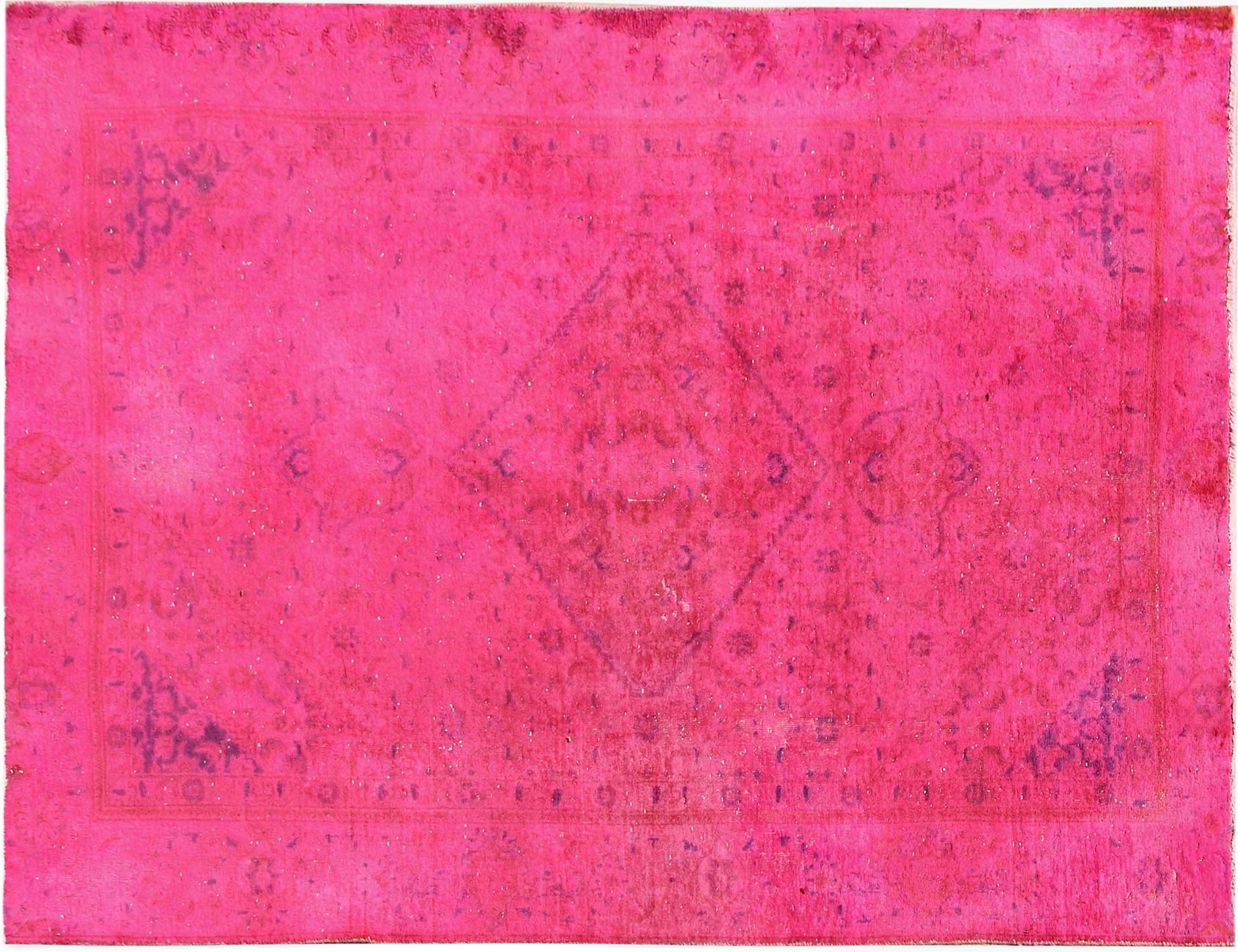 Tappeto vintage persiano  rosa <br/>260 x 183 cm