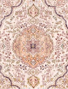 Beige Persien Mashad Teppich 149 x 96 cm - view 4