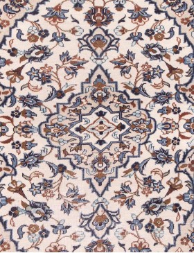 Beige Persiano Keshan Tappeto  137 x 95 cm