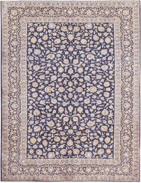 Keshan Carpet 378 x 273 blue