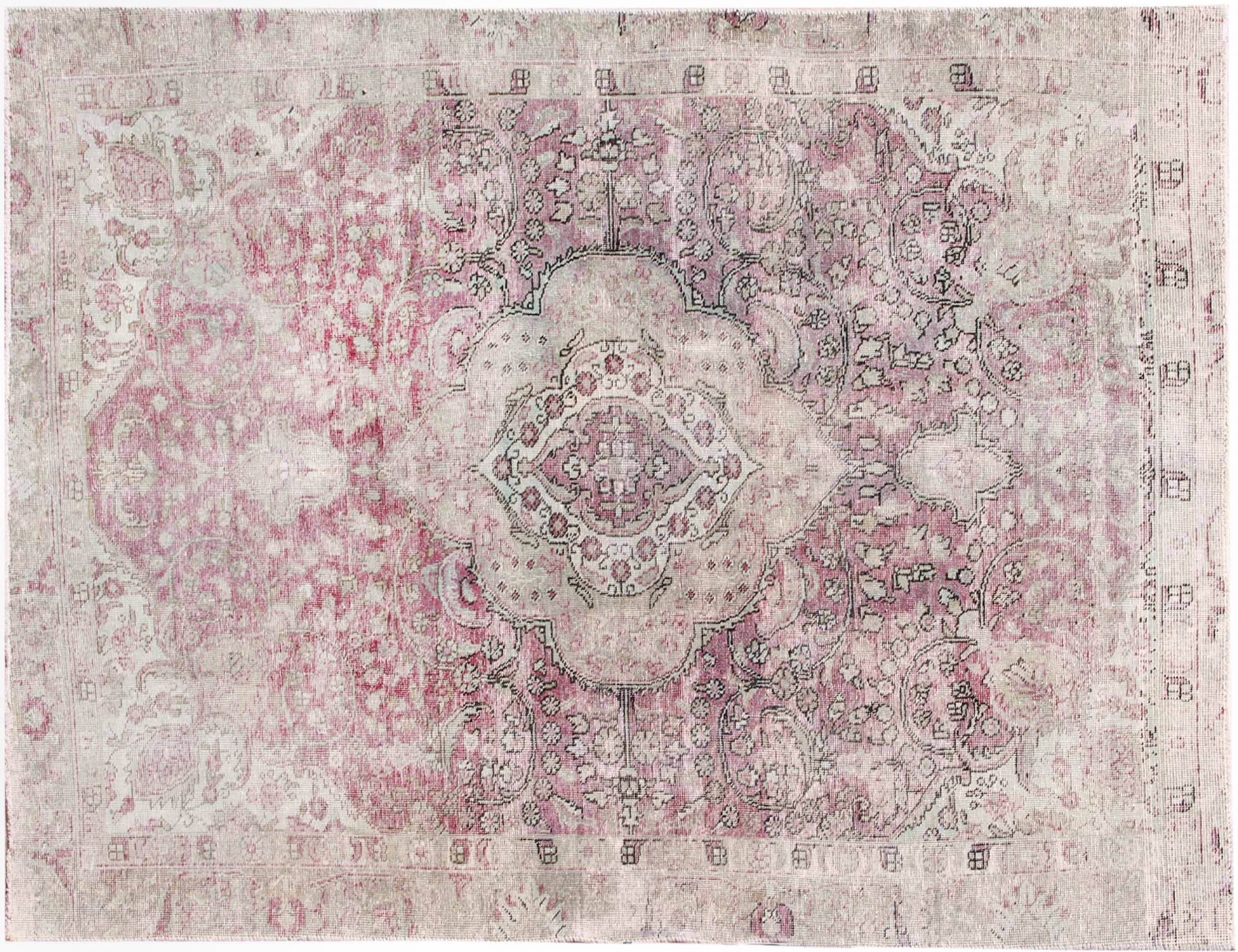 Tappeto vintage persiano  verde <br/>253 x 161 cm
