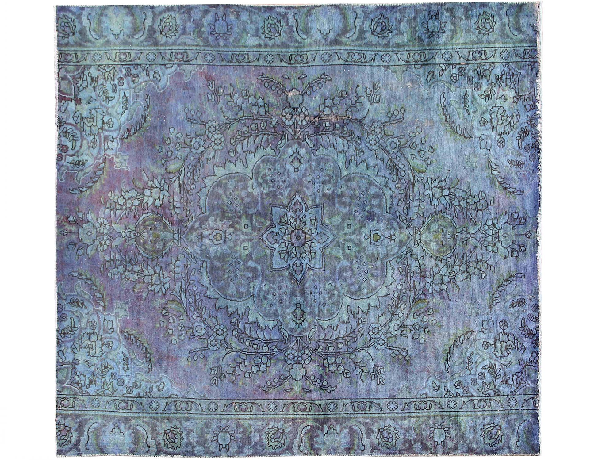 Tappeto vintage persiano  viola <br/>214 x 182 cm