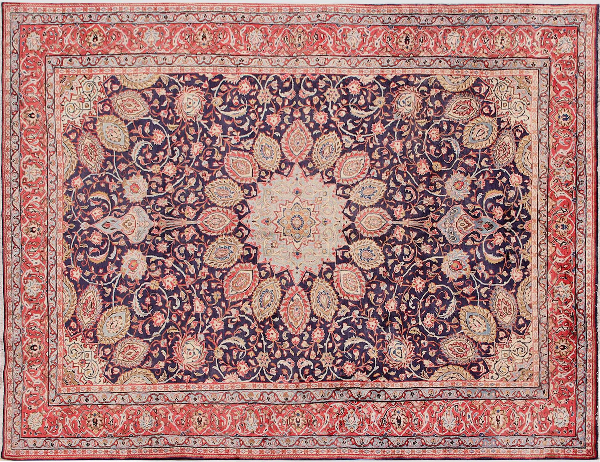 Farahan Carpet  blue <br/>332 x 227 cm