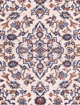 Beige  Persia Keshan Carpet  144 x 100 cm