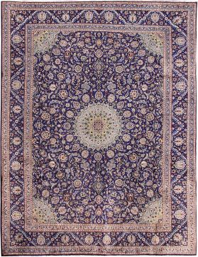 Keshan Carpet 368 x 289 blue