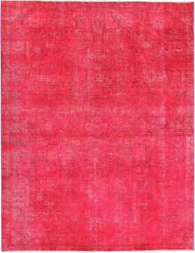 Persischer Vintage Teppich 287 x 192 rot