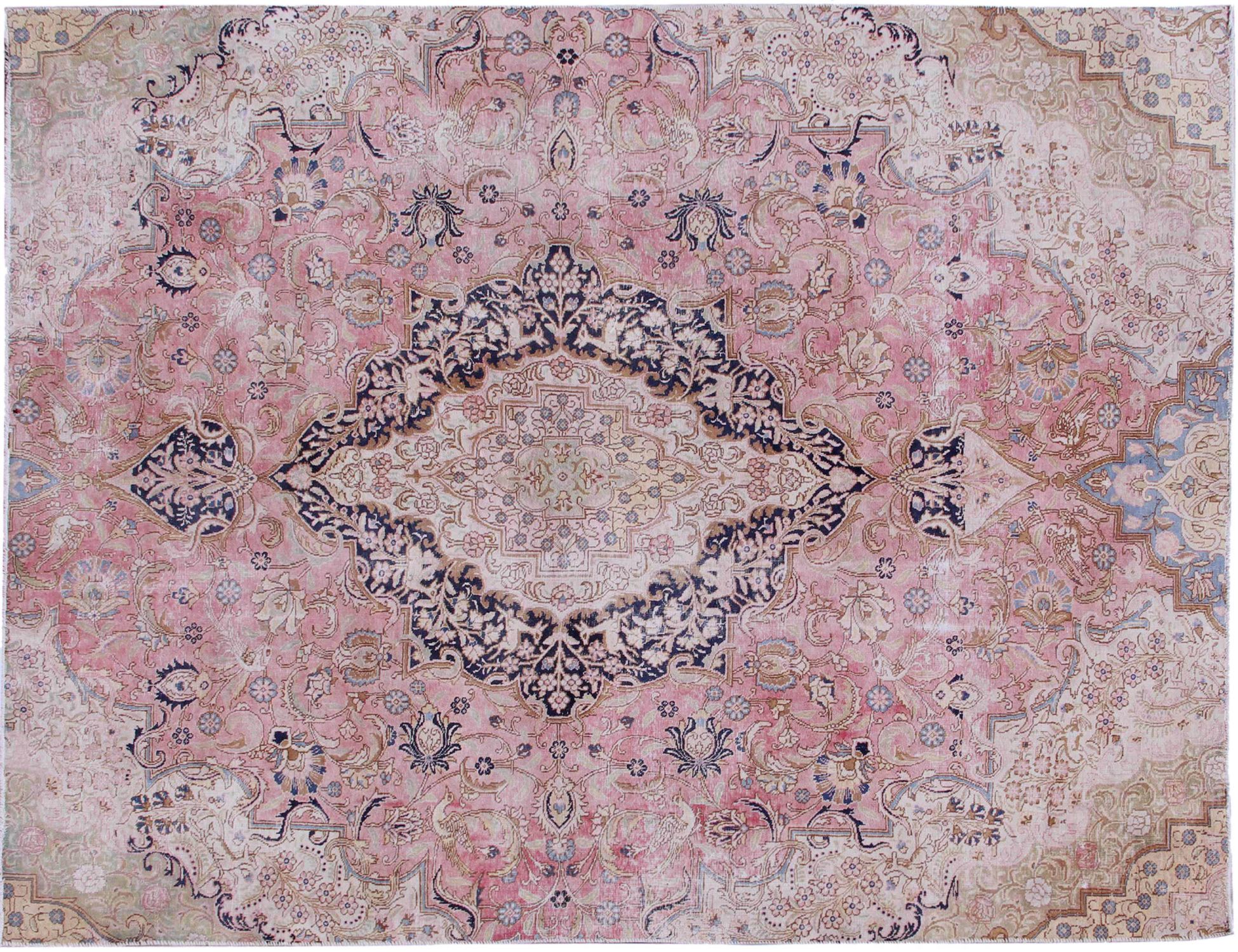 Tappeto vintage persiano  beige <br/>316 x 235 cm