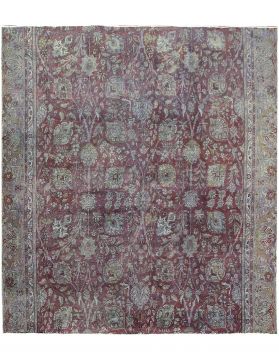 Alfombra persa vintage 260 x 274 púrpura