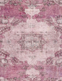 Lila Türkei Vintage Teppich 326 x 222 cm - view 1