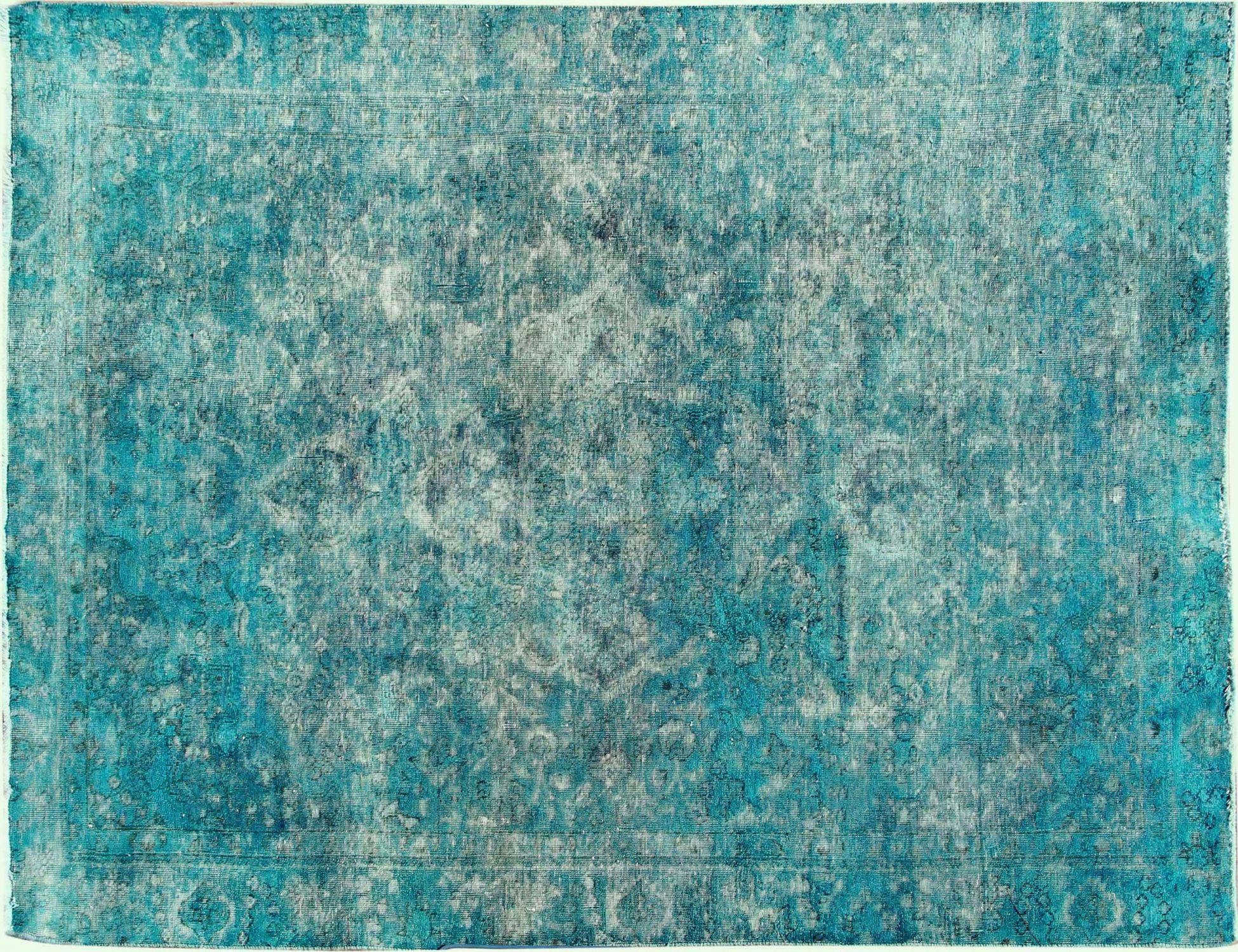 Tappeto vintage persiano  turchese <br/>274 x 184 cm