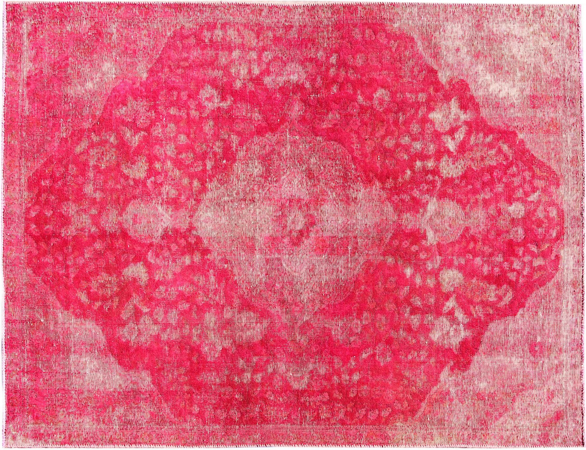 Persischer Vintage Teppich  rot <br/>245 x 155 cm