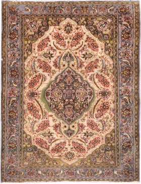 Azul Persia QUM Alfombra  152 x 110 cm