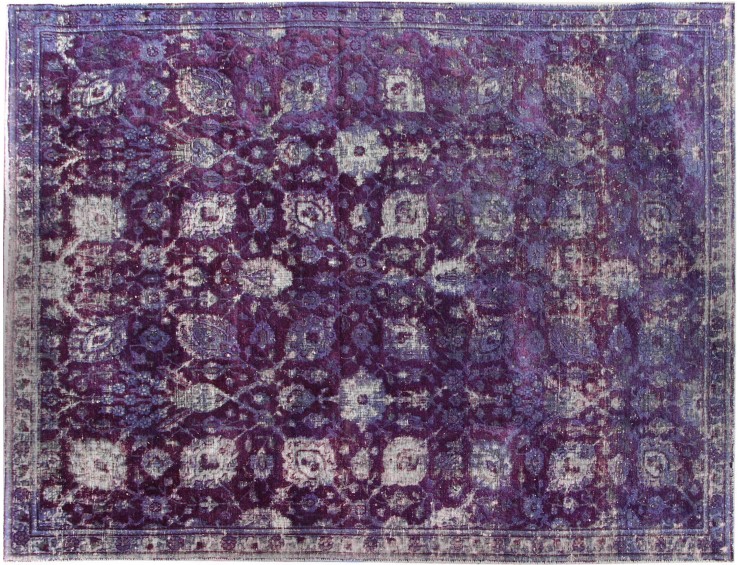 Lilla Persien Persisk Vintagetæppe 315 x 230 cm