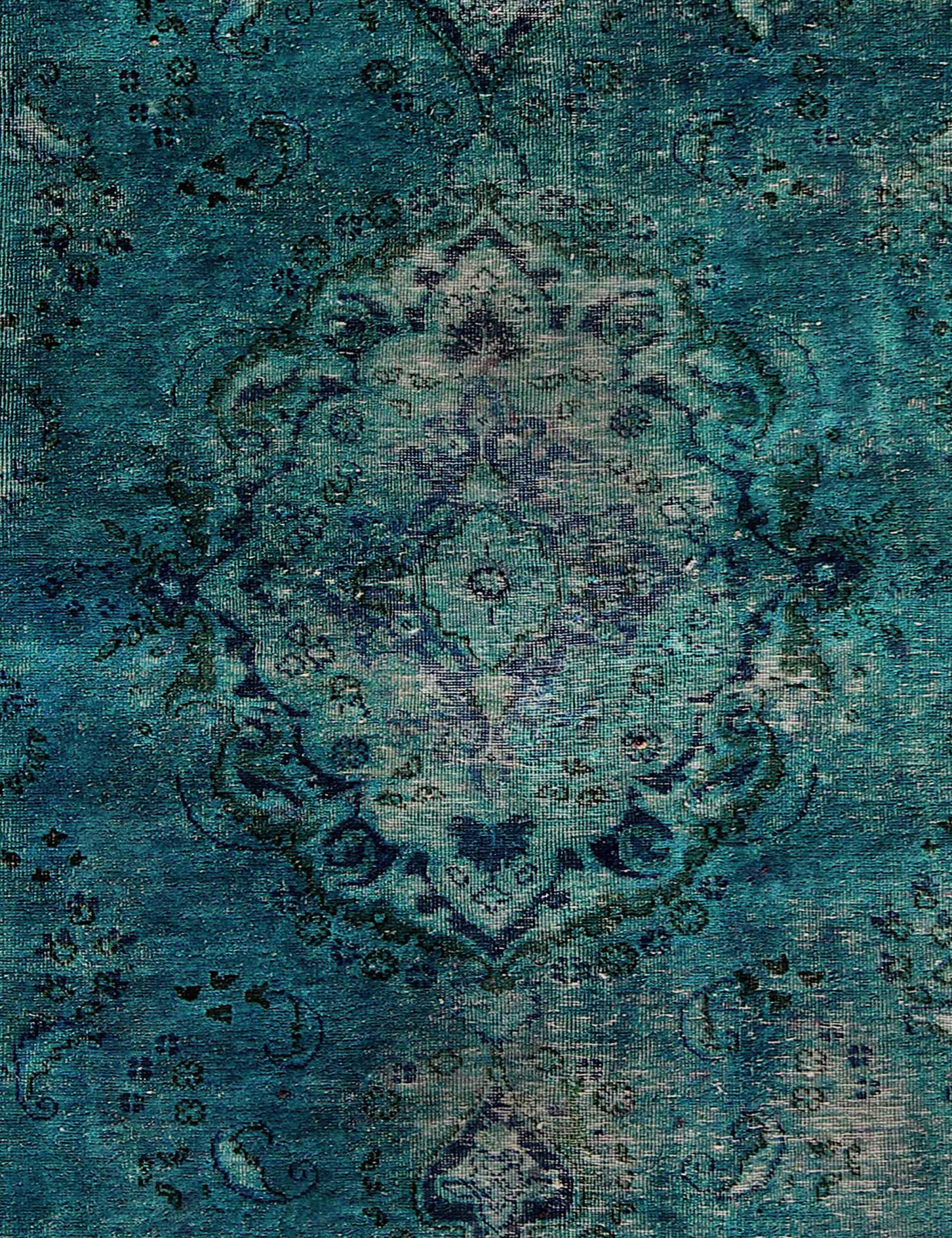 Tapis Persan vintage  vert <br/>186 x 115 cm
