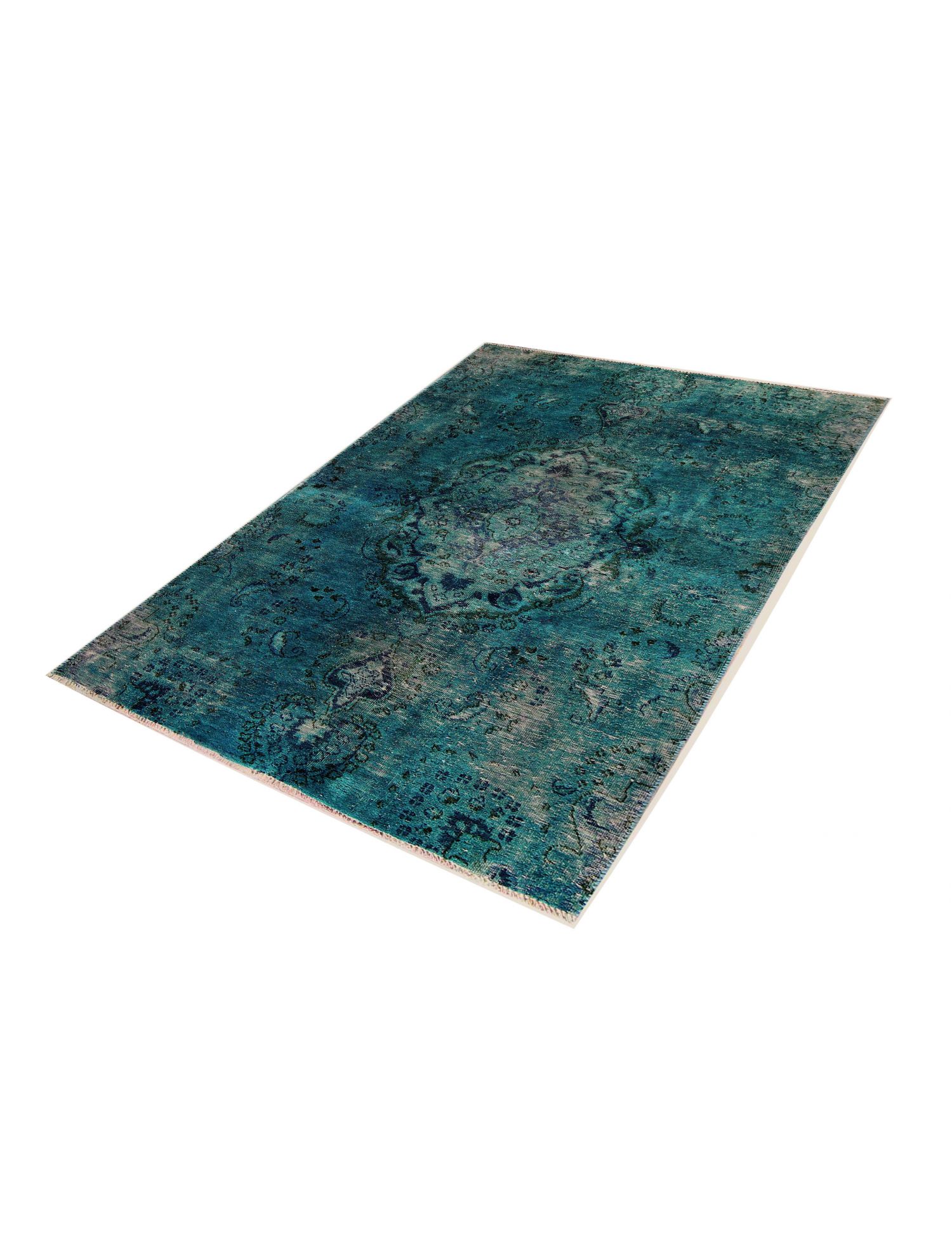 Persischer Vintage Teppich  grün <br/>186 x 115 cm