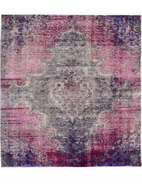 Alfombra persa vintage 232 x 184 púrpura