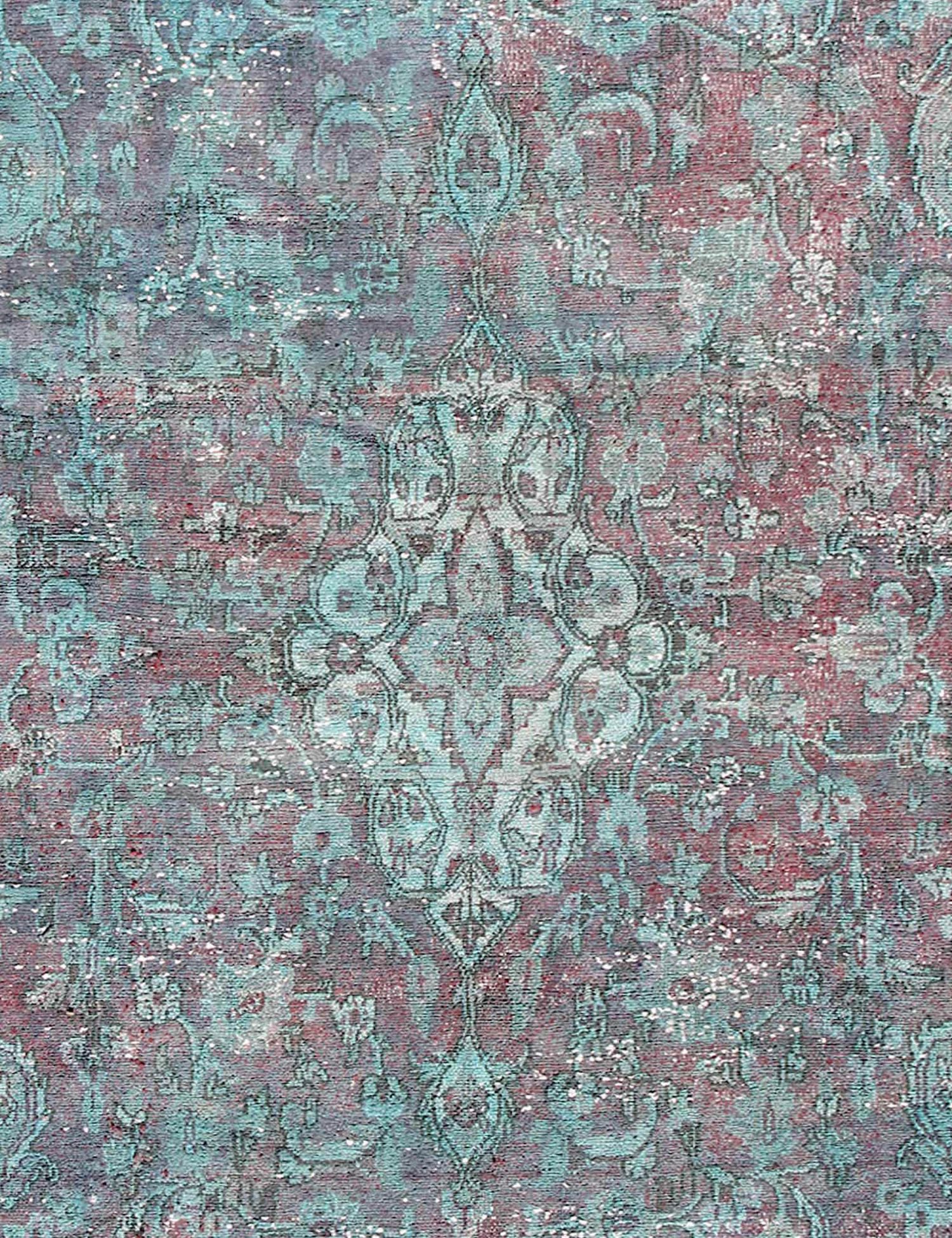 Persischer Vintage Teppich  türkis <br/>267 x 183 cm