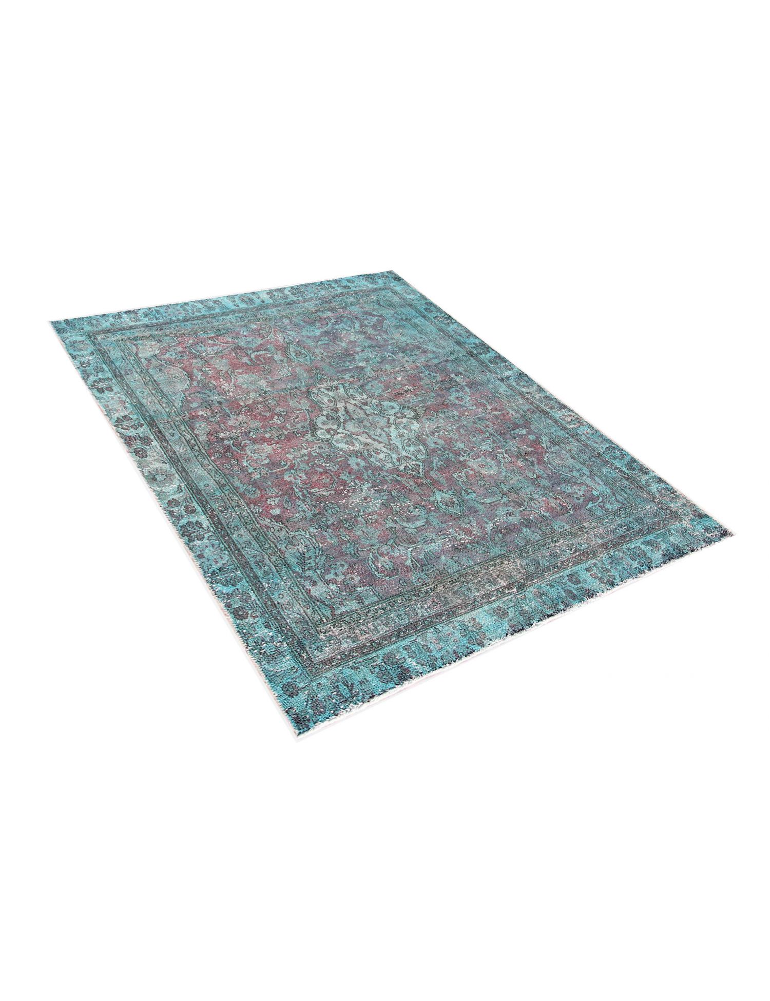 Persischer Vintage Teppich  türkis <br/>267 x 183 cm