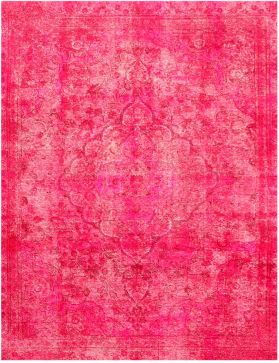 Tappeto vintage persiano 290 x 202 rosa