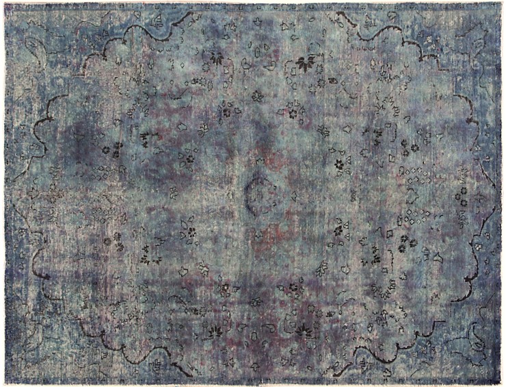 Lilla Persien Persisk Vintagetæppe 285 x 197 cm