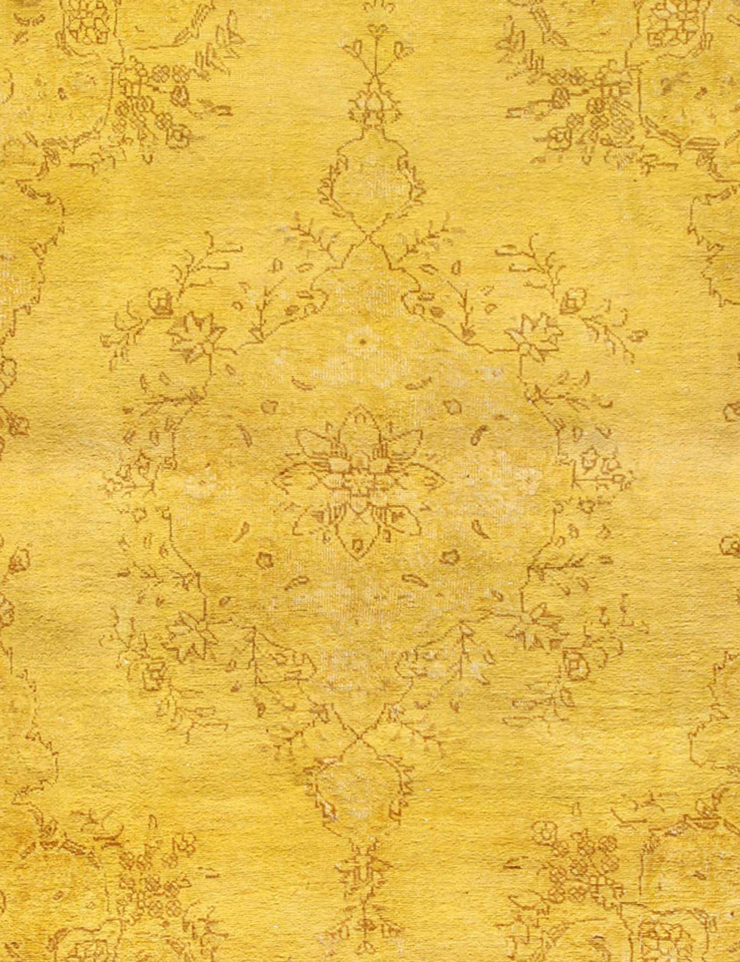 Tapis Persan vintage  jaune <br/>275 x 173 cm