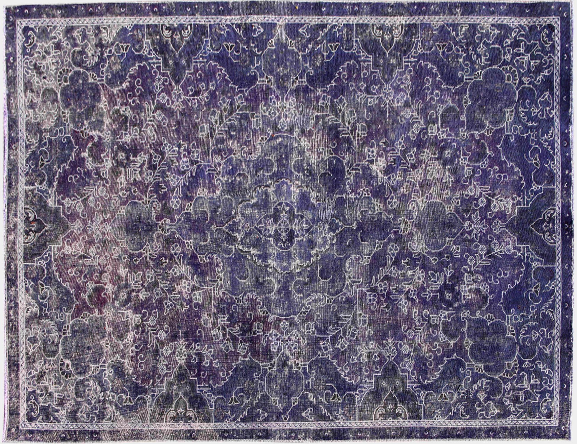 Persisk Vintagetæppe  lilla <br/>298 x 200 cm