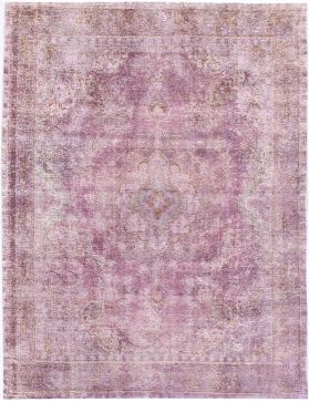 Tapis Persan vintage 380 x 296 violet