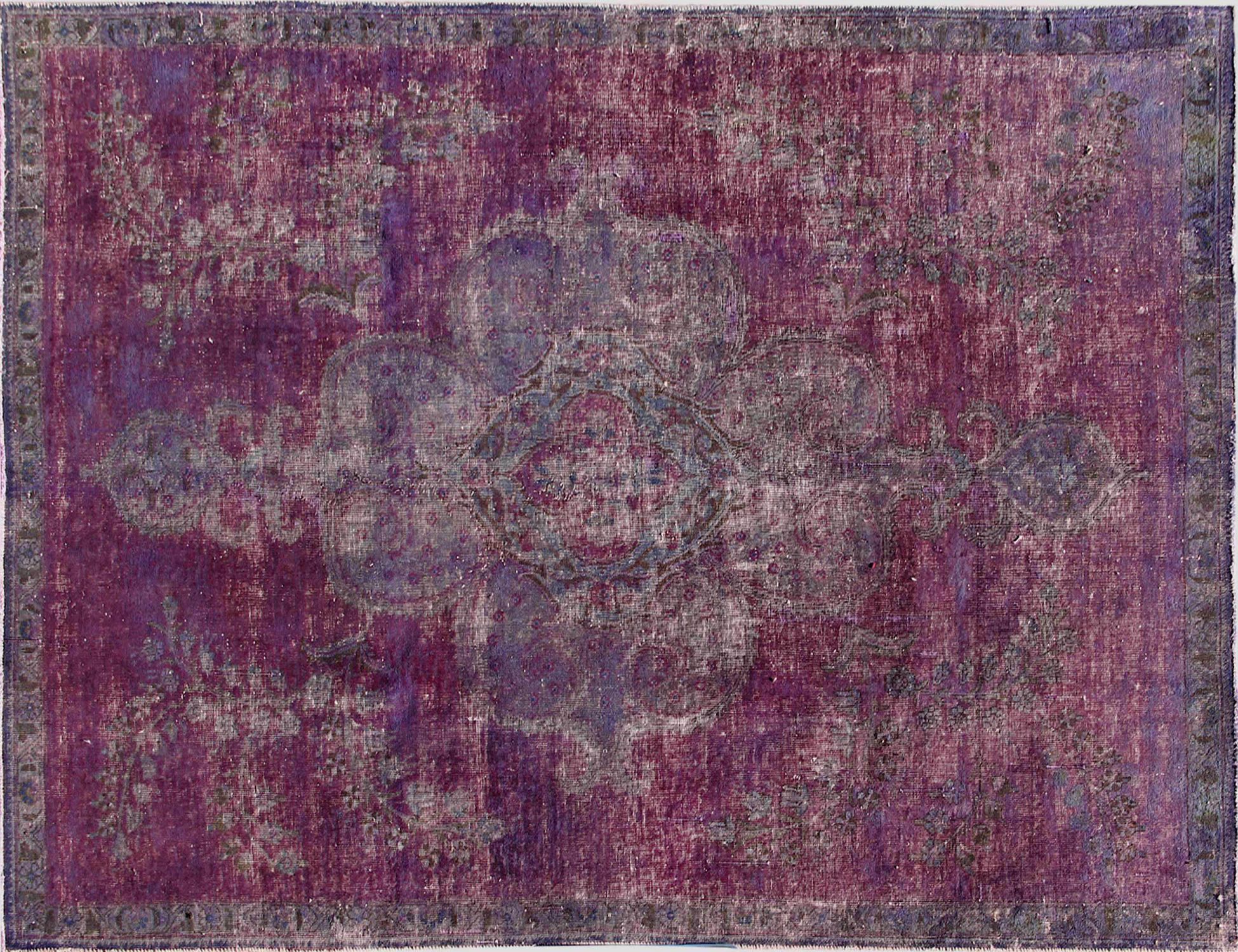 Tappeto vintage persiano  viola <br/>310 x 216 cm
