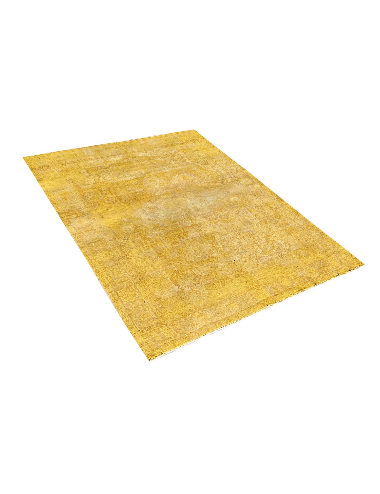 Persisk Vintagetæppe  gul <br/>268 x 190 cm