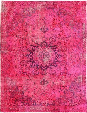 Tappeto vintage persiano 300 x 220 rosso