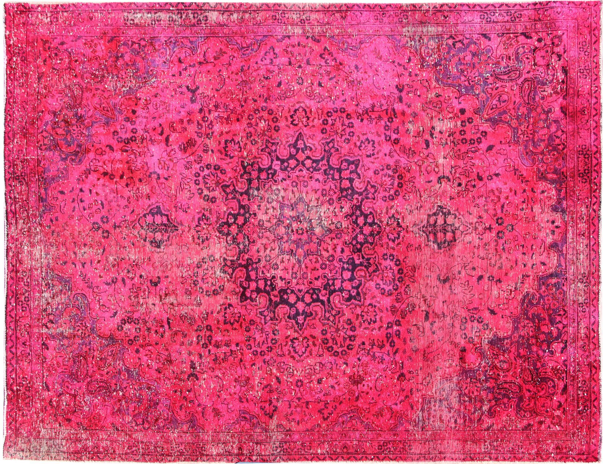 Persischer Vintage Teppich  rot <br/>300 x 220 cm
