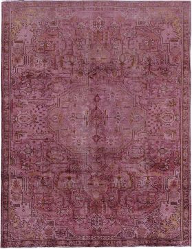 Persischer Vintage Teppich 324 x 217 lila