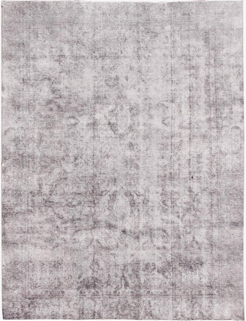 Grau Persien Persischer Vintage Teppich 370 x 265 cm