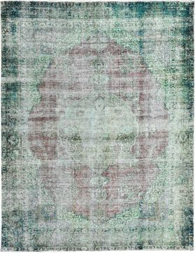 Persischer Vintage Teppich 380 x 290 grün